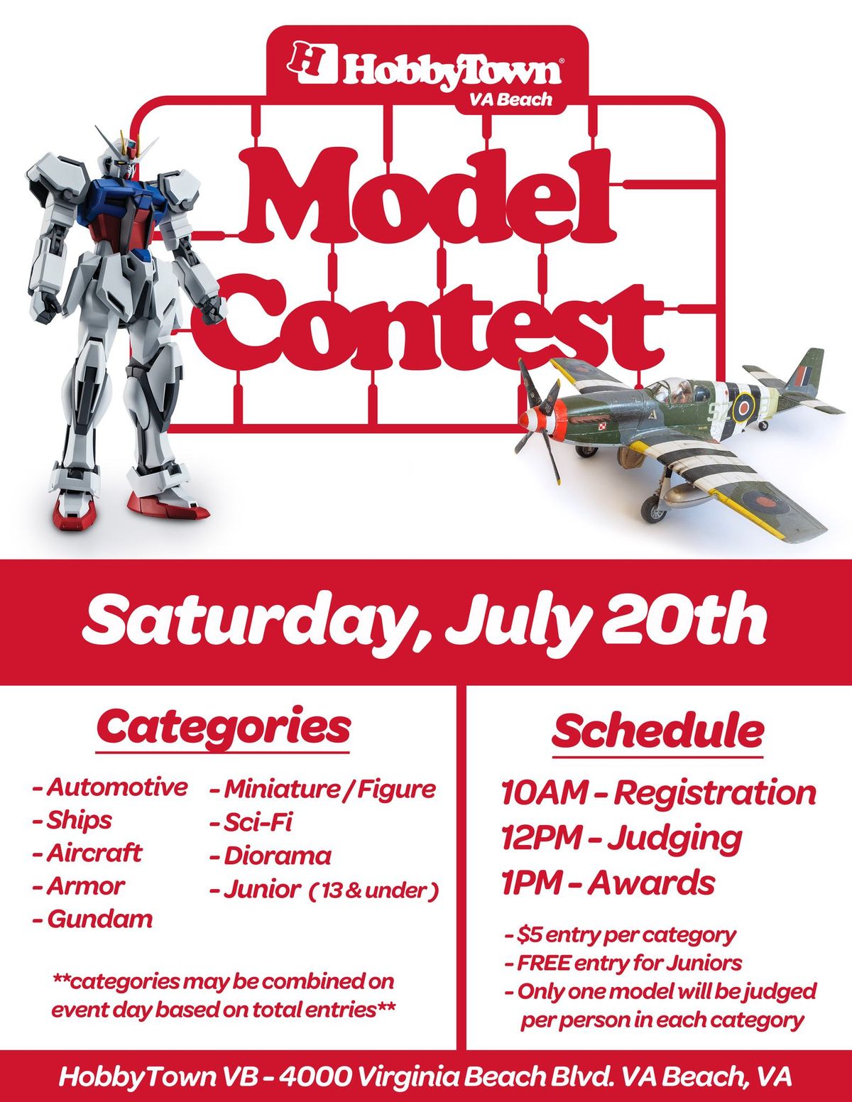 Summer Model Contest - Sat, July 20th