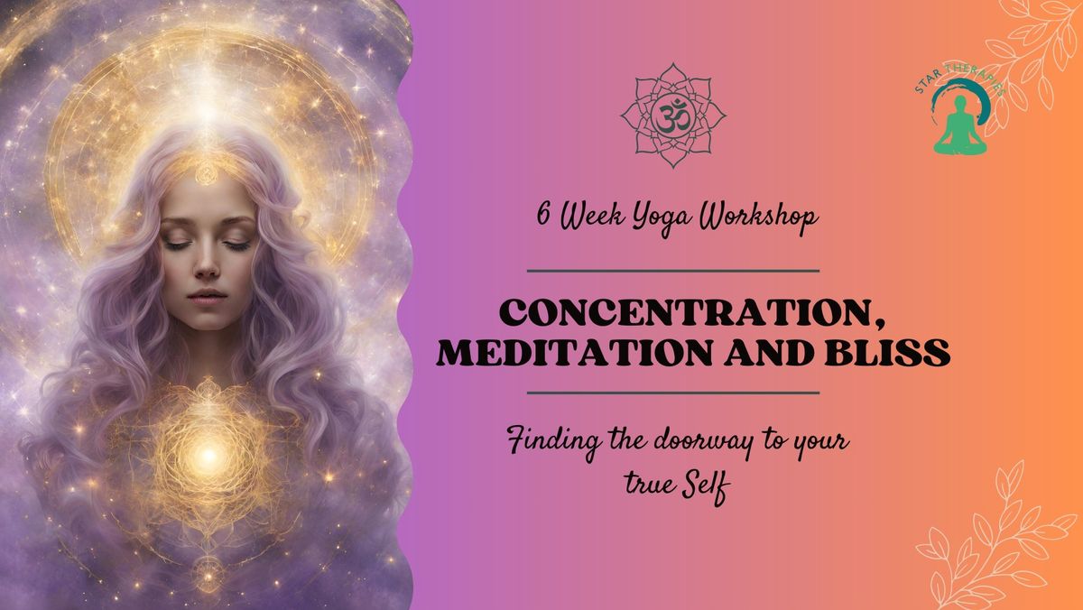 Concentration, Meditation and Bliss - Finding the Door to your True Self