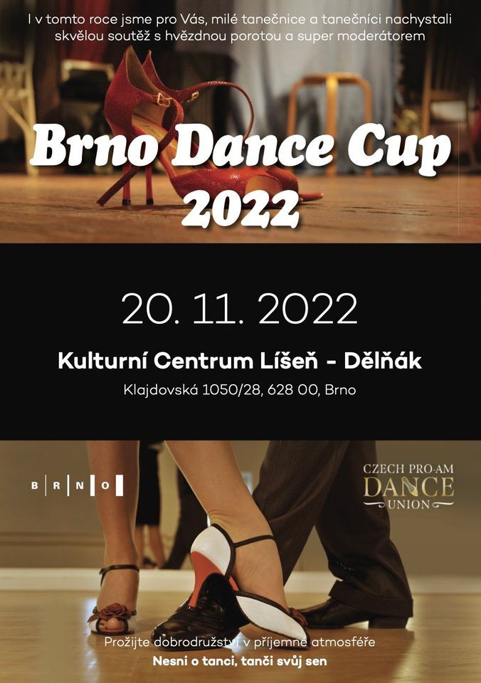 BRNO DANCE CUP 2022, Dělňák Líšeň, Klajdovská 28, 628 00 Brno, 20
