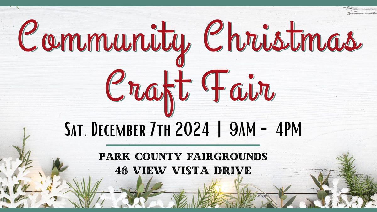 Community Christmas Craft & Arts Fair