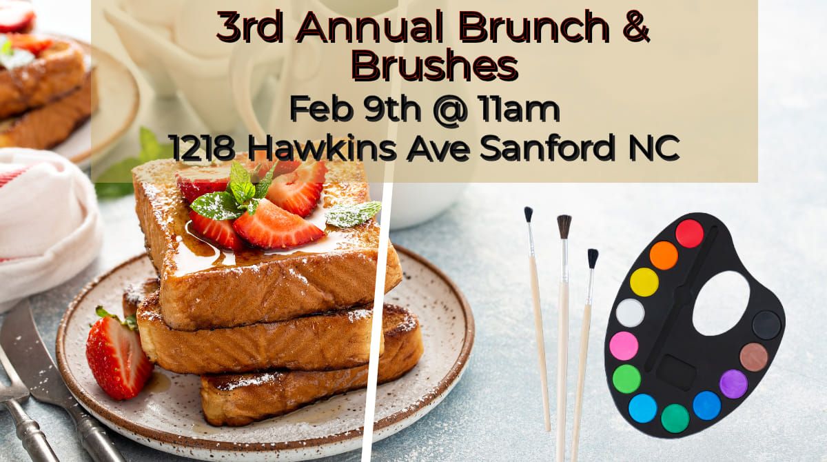 3rd Annual Brunch & Brushes