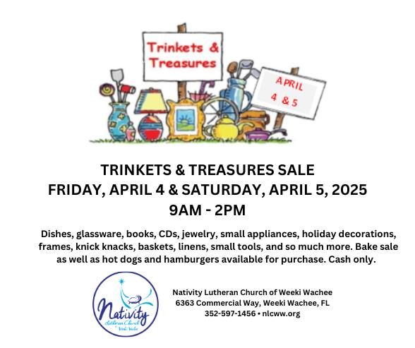 Trinkets & Treasures Sale