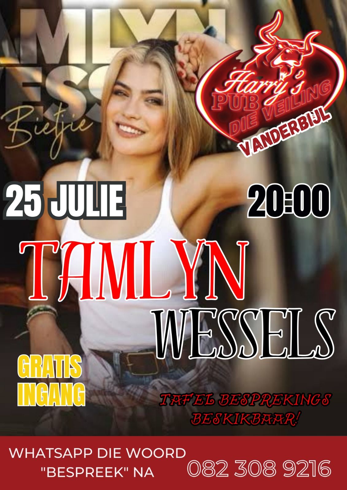 TAMLYN WESSELS GAAN DIE VEILING PLOTTE SKUD!