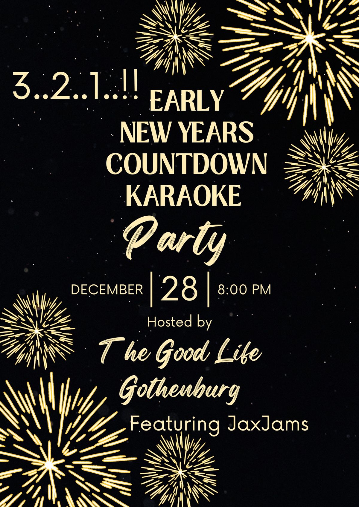 3 2 1 Countdown Karaoke!