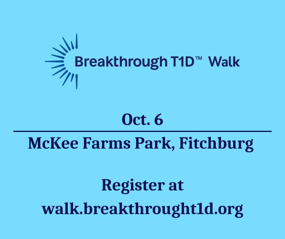 Breakthrough T1D Walk- Fitchburg