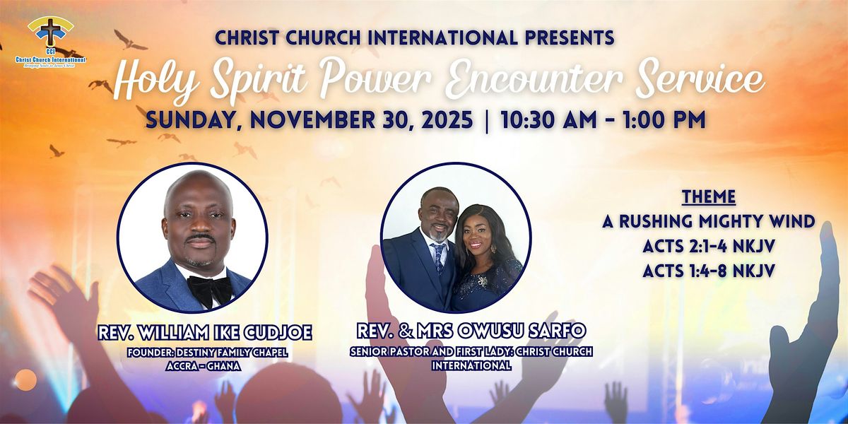 CCI Power and Healing Church Service