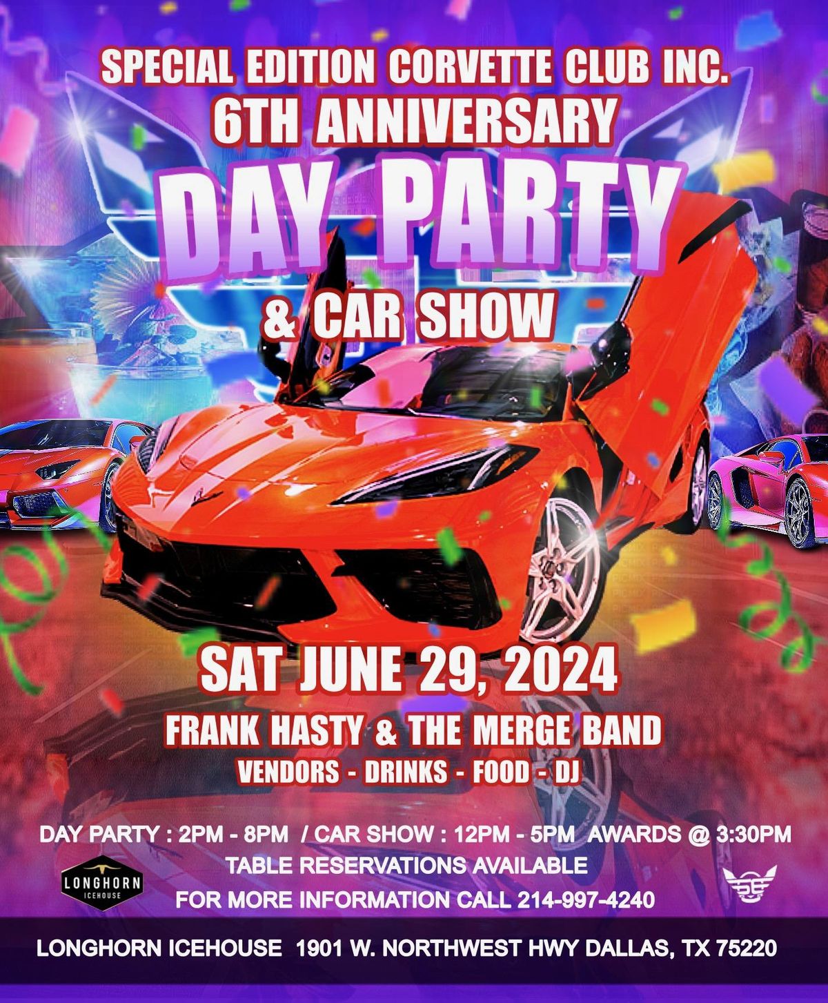 Special Edition Corvette Club Inc. 6th Anniversary Day Party & Car Show
