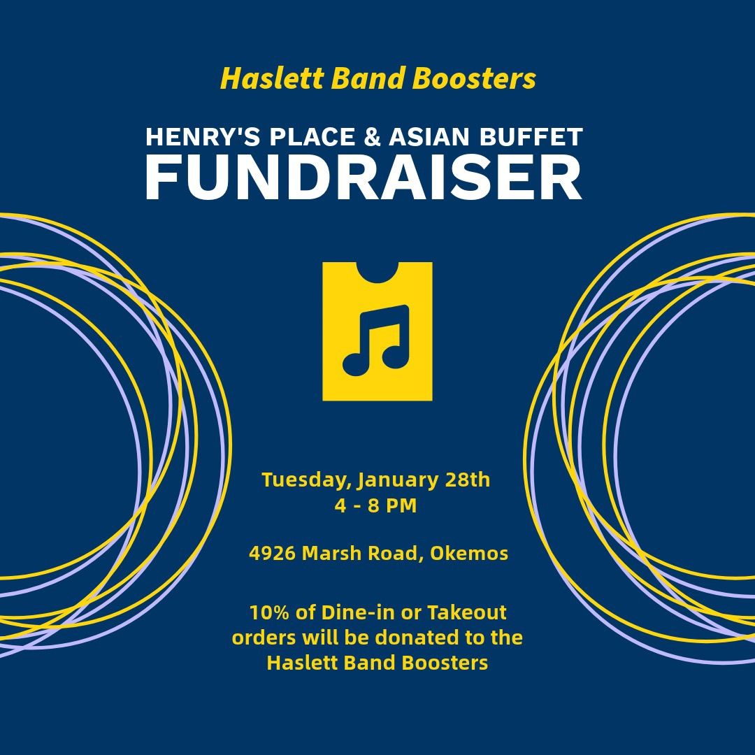 Haslett Band Boosters Dining Fundraiser