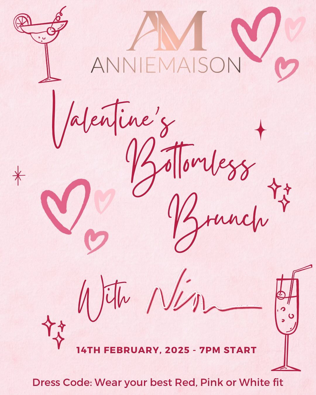 Valentine\u2019s Bottomless Brunch\ud83e\udd42