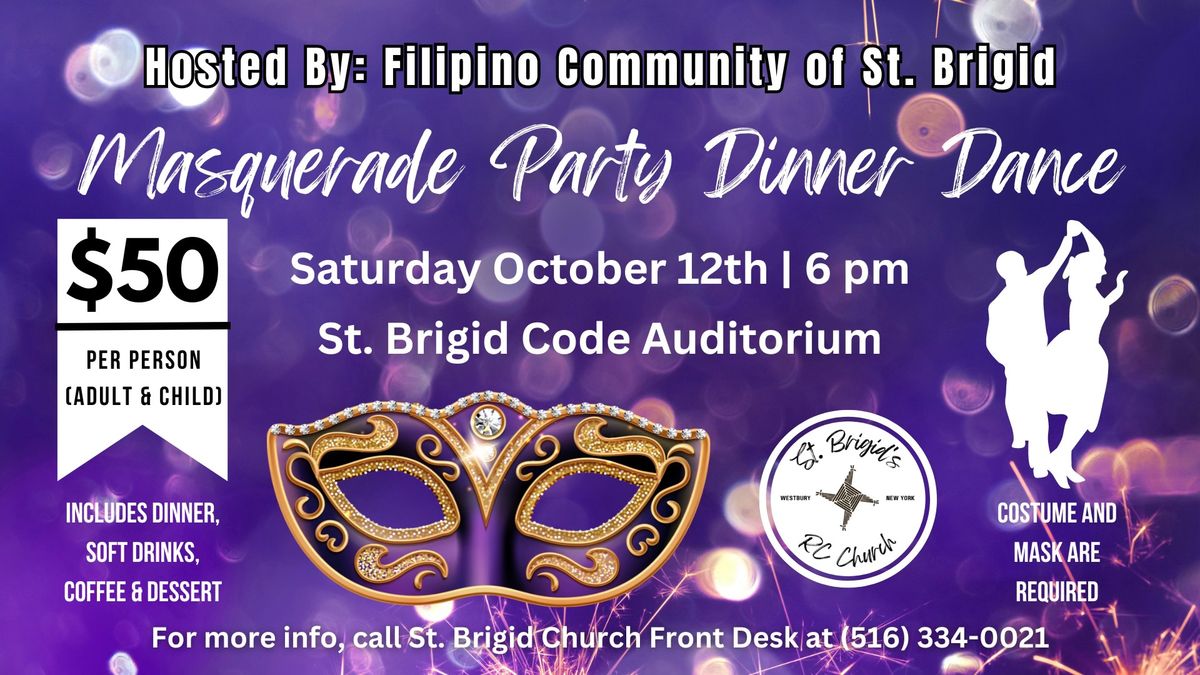 Masquerade Party Dinner Dance