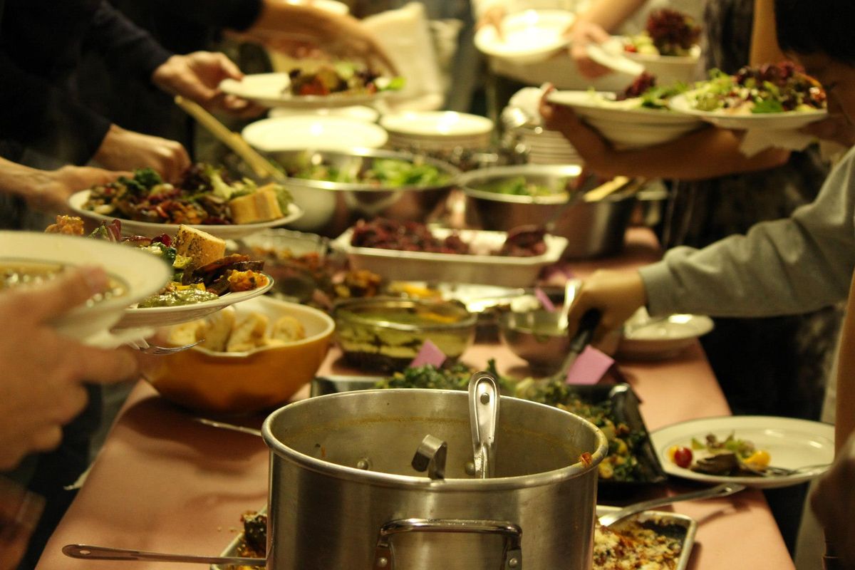 Community Meal at First Presbyterian Church in Connersville