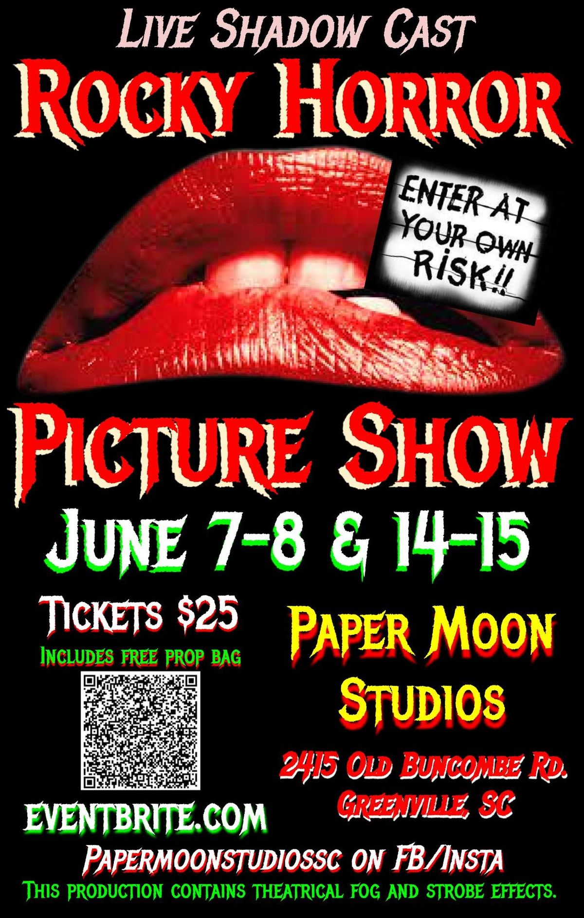 The Rocky Horror Picture Show presented by Paper Moon Studios