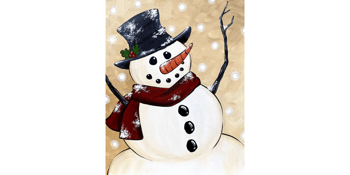 Build A Snowman! - Paint and Sip in Sacramento | Classpop!\u2122
