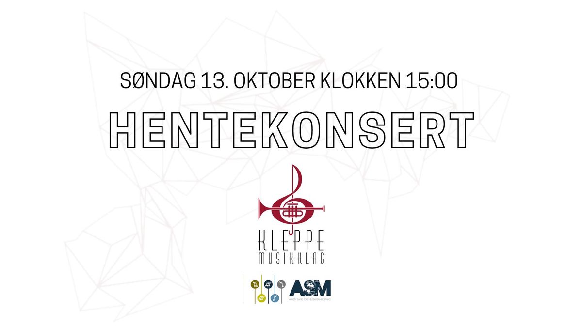 Hentekonsert 