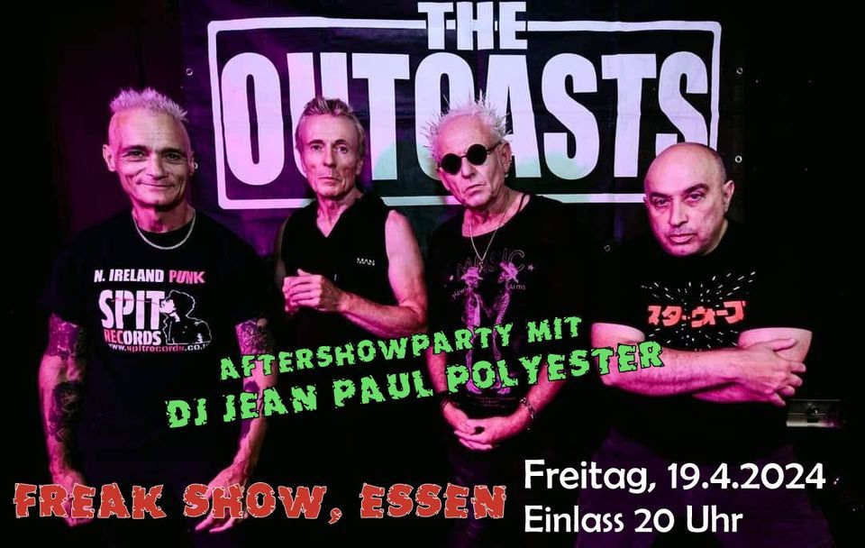 THE OUTCASTS (Belfast) + DJ Jean Paul Polyester