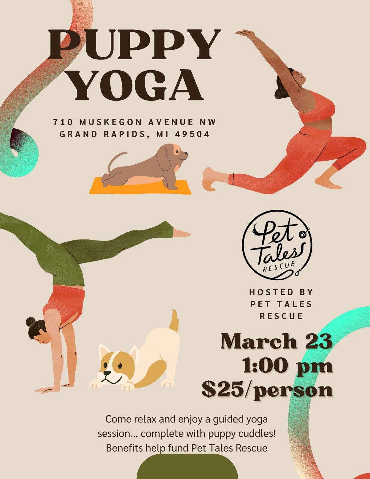 Puppy Yoga \ud83e\uddd8 \ud83d\udc36