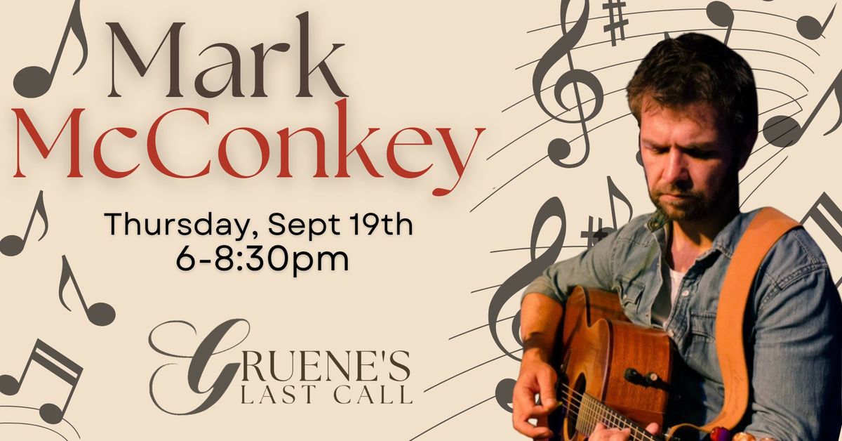 Live Music Thursday: Mark McConkey