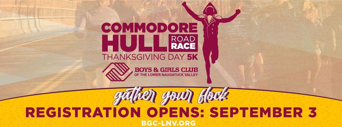 Commodore Hull Thanksgiving Day Road Race 5k - 2024