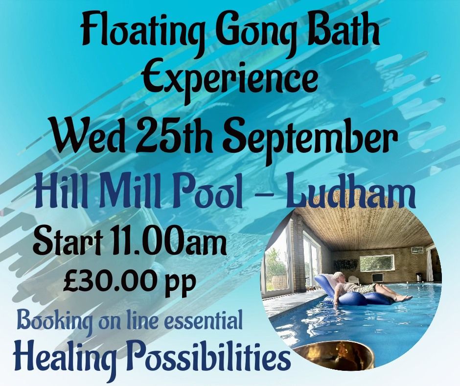 Floating Gong Bath Experience - High Mill Pool, Ludham