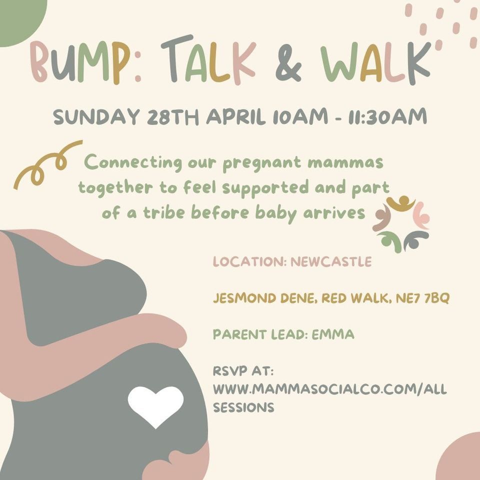 FREE Bump talk & walk with mammasocialco