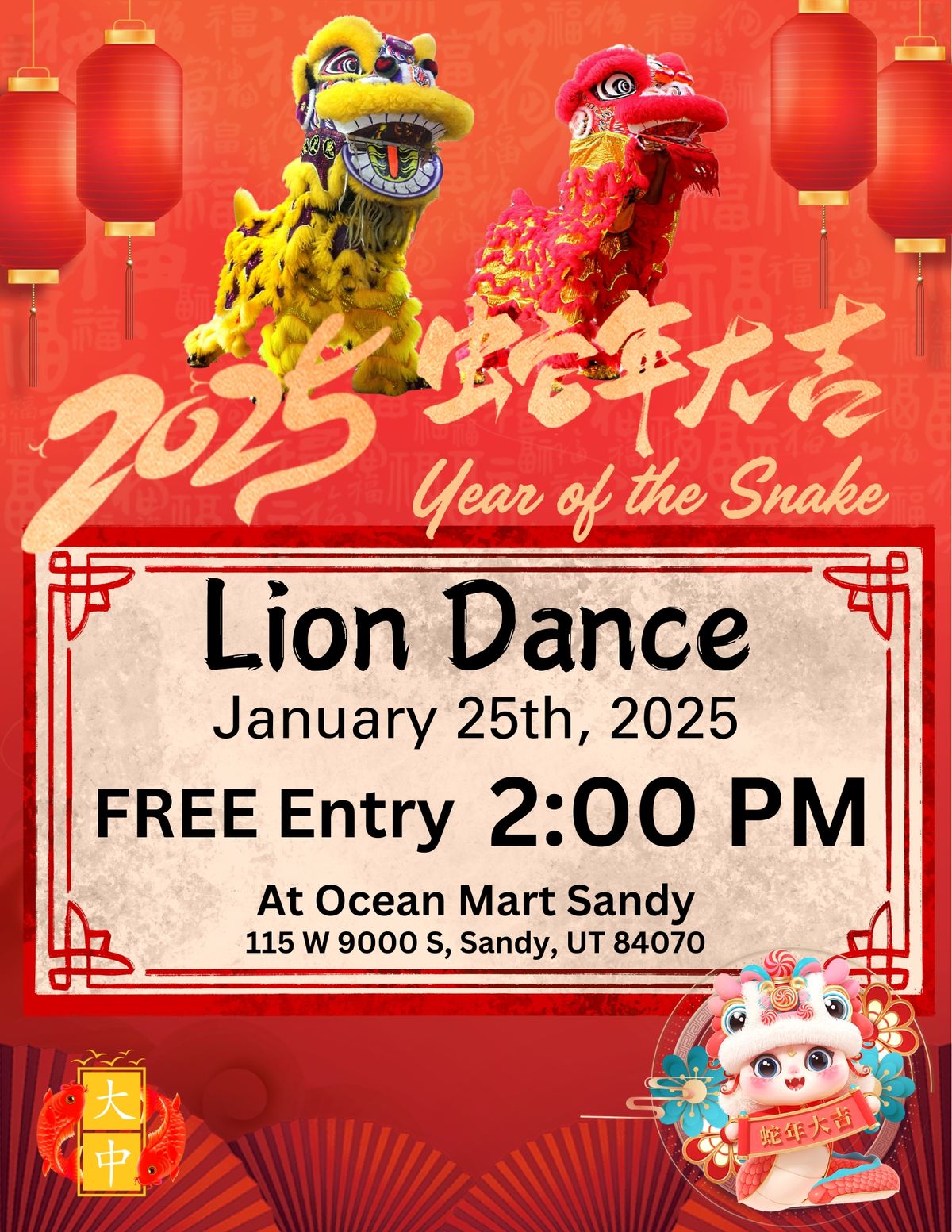 Lion Dance Performance