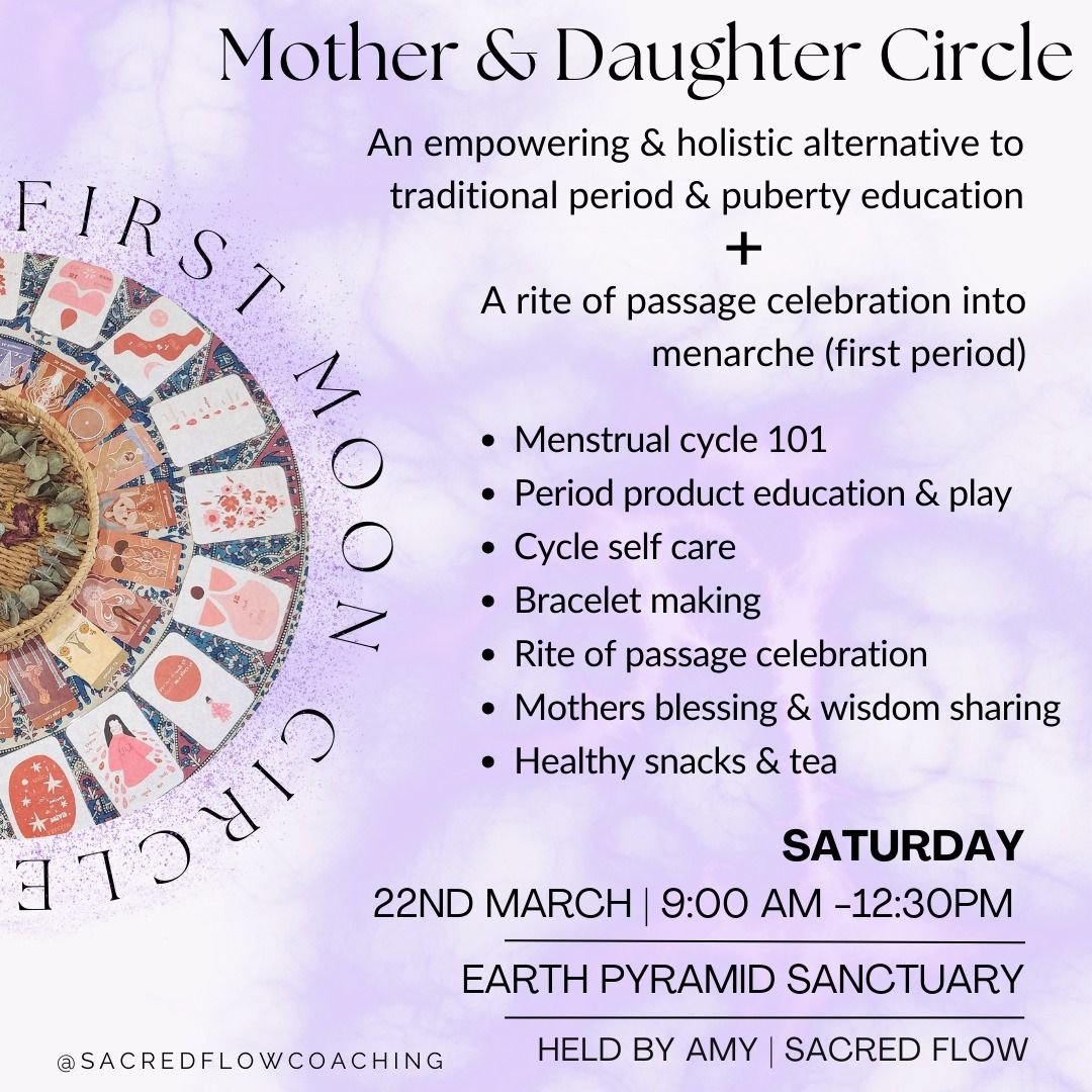 SOLD OUT Mother + Daughter Circle (First Moon Circle )