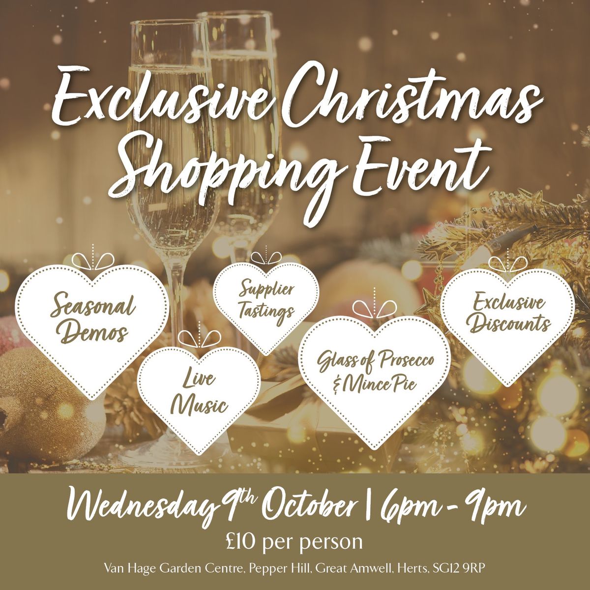 Exclusive Christmas Shopping Evening \u2728