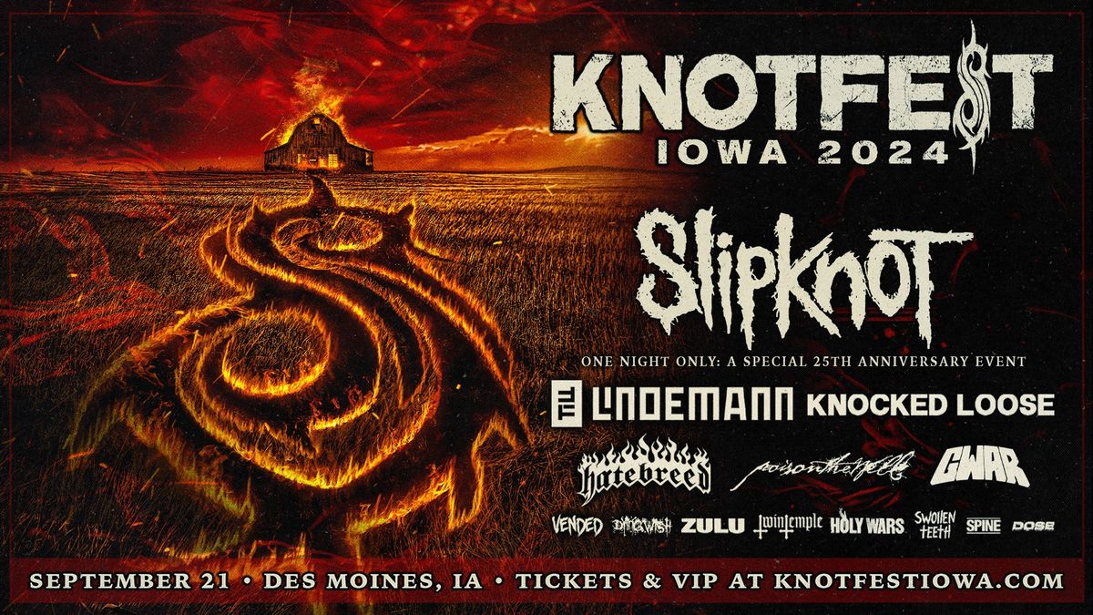 Knotfest Iowa 2024