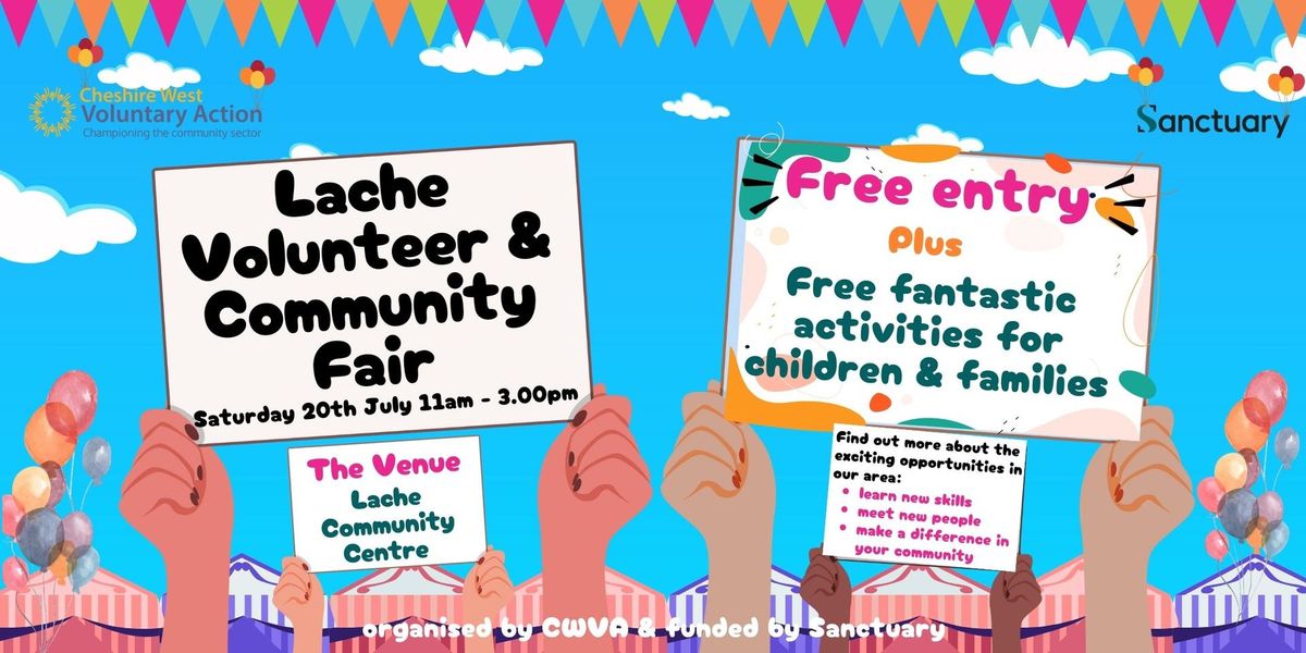 Lache Volunteer & Community Fair - FREE ENTRY