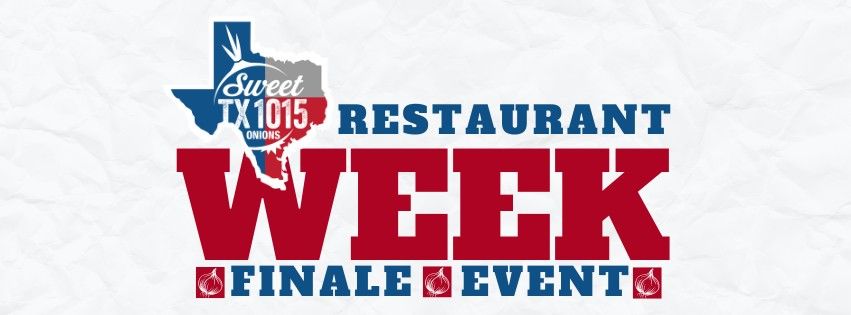 TX1015 Eat Sweet Restaurant Week Finale Event!