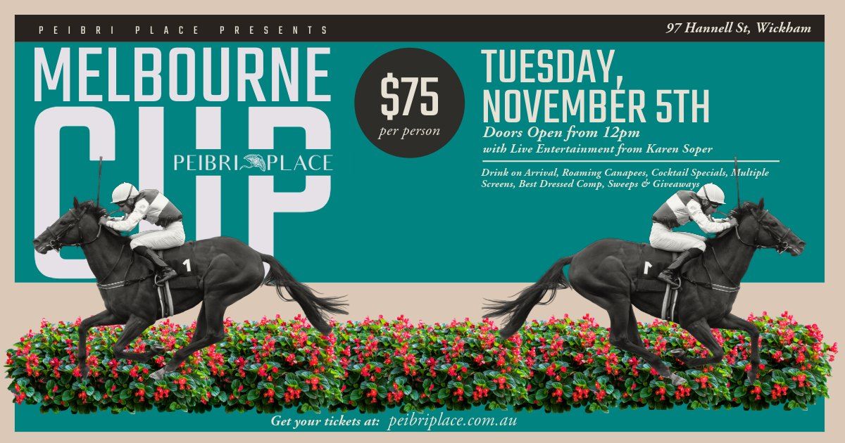 Melbourne Cup @PeibriPlace