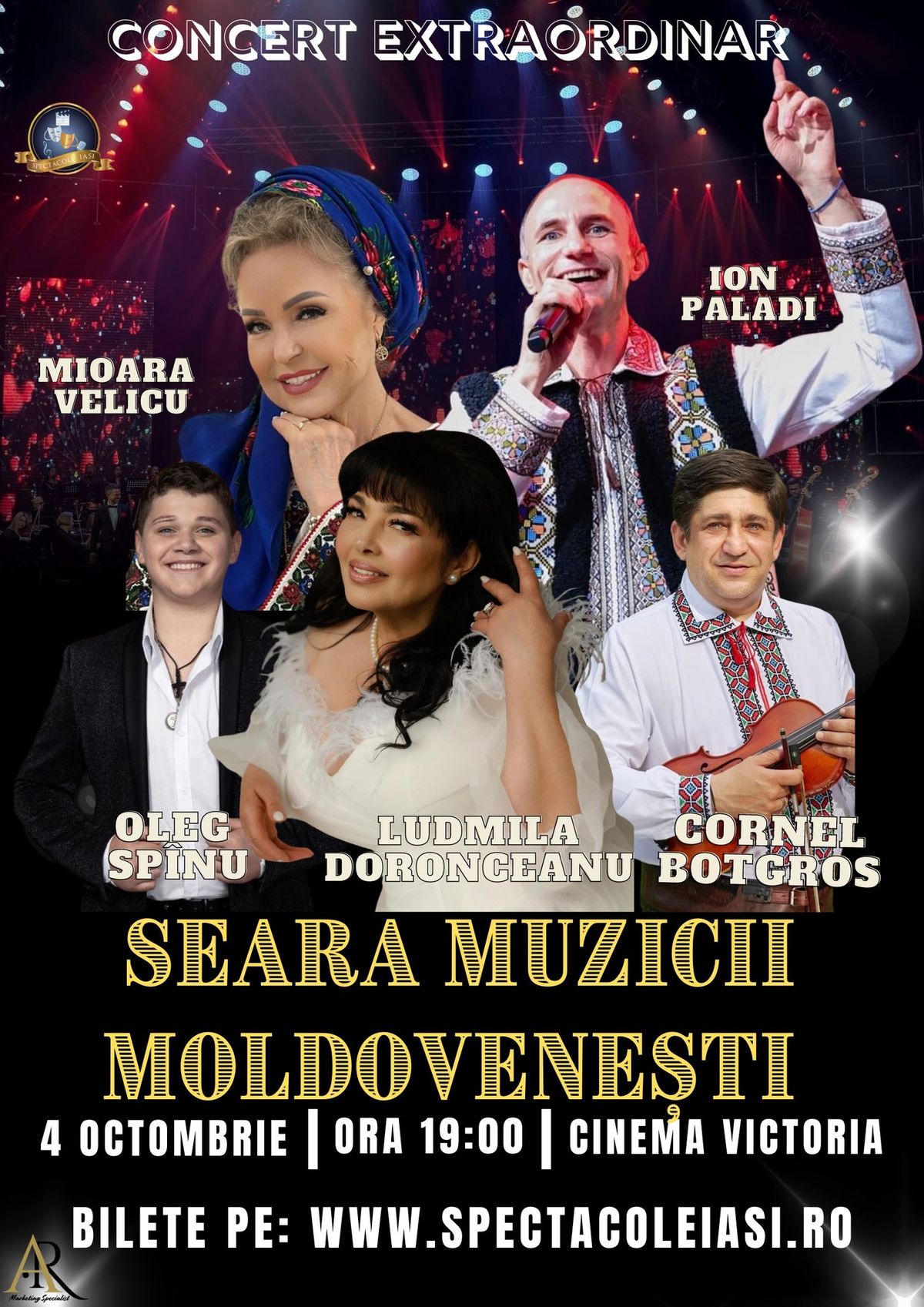 CONCERT EXTRAORDINAR- SEARA MUZICII MOLDOVENE\u0218TI 