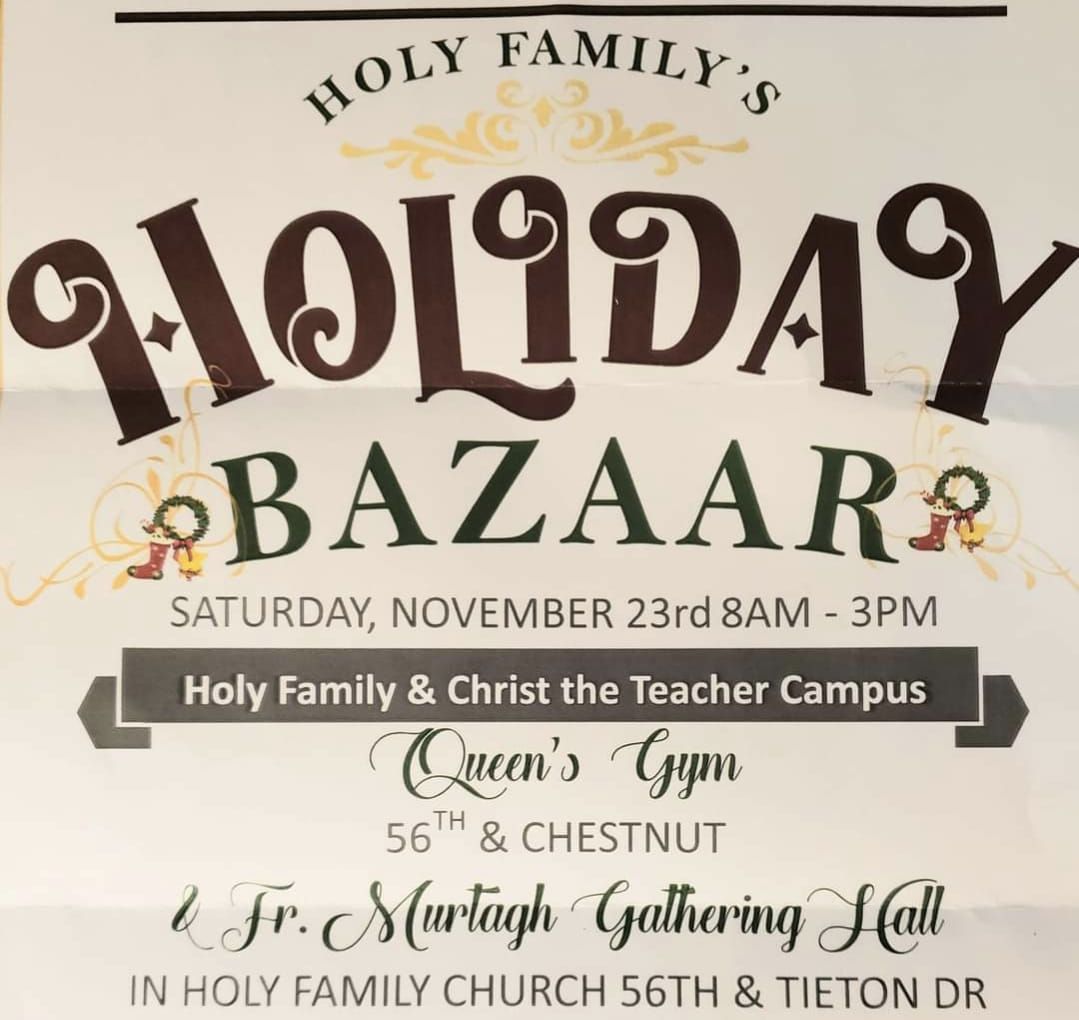 Holy Family's Holiday Bazaar