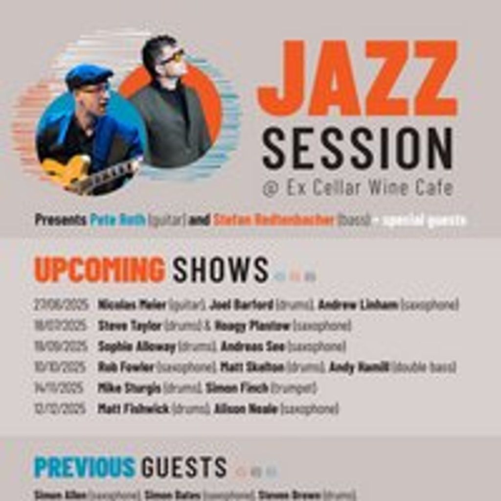 Jazz Sessions @ Excellar Wine Caf\u00e9 Kingston