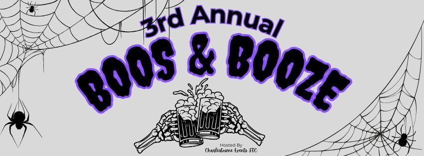 3rd Annual Boos & Booze!!