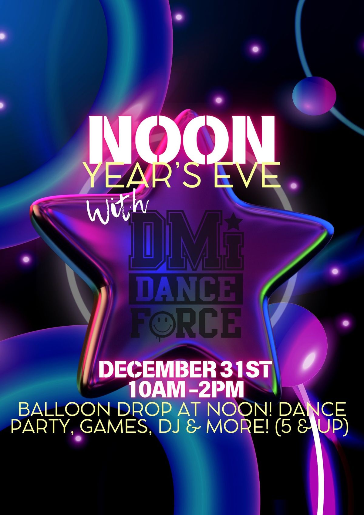 NOON Year\u2019s Eve with DMI dance force! 