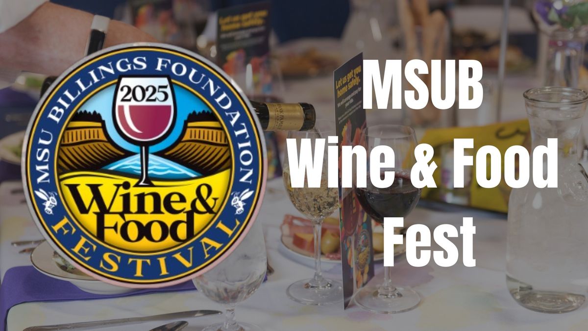 MSUB Wine & Food Fest