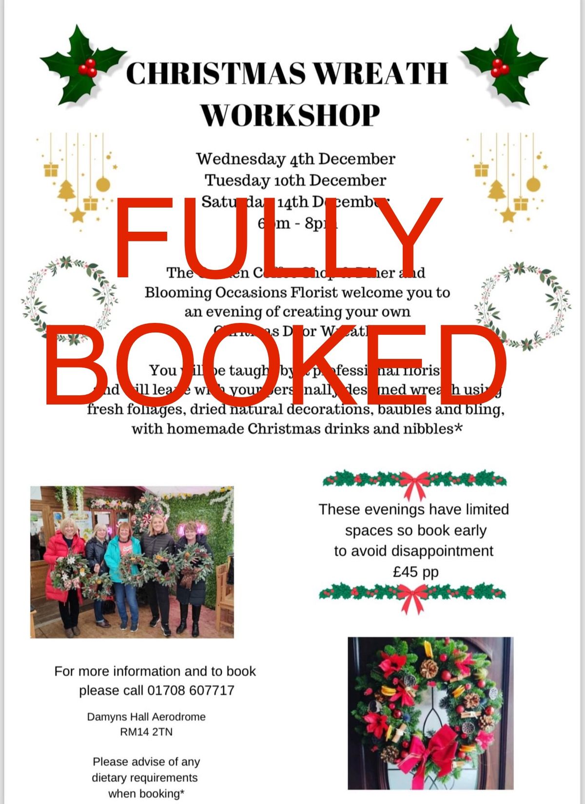 Christmas Wreath Workshop