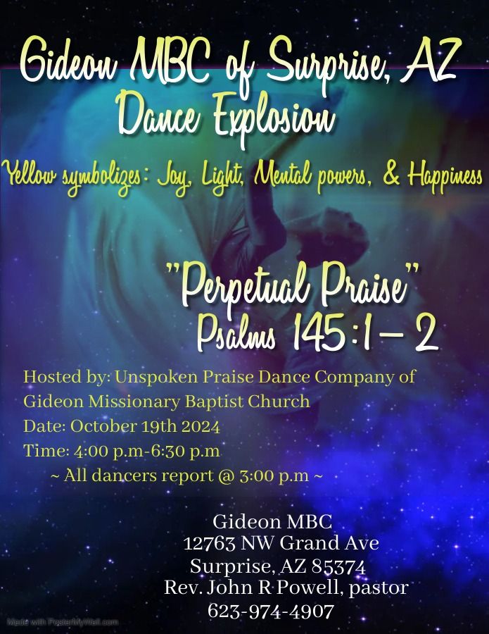 Gideon MBC 1st Annual Dance Explosion