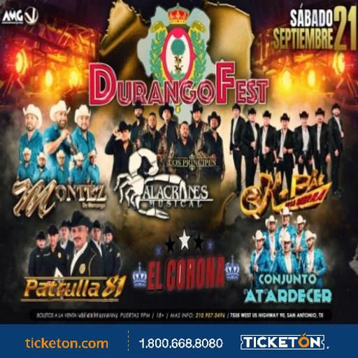 DURANGO FEST EN SAN ANTONIO TX