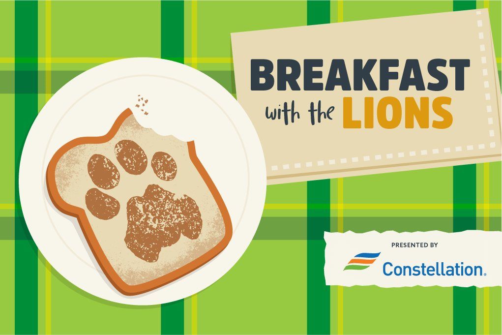 Breakfast with the Lions presented by Constellation