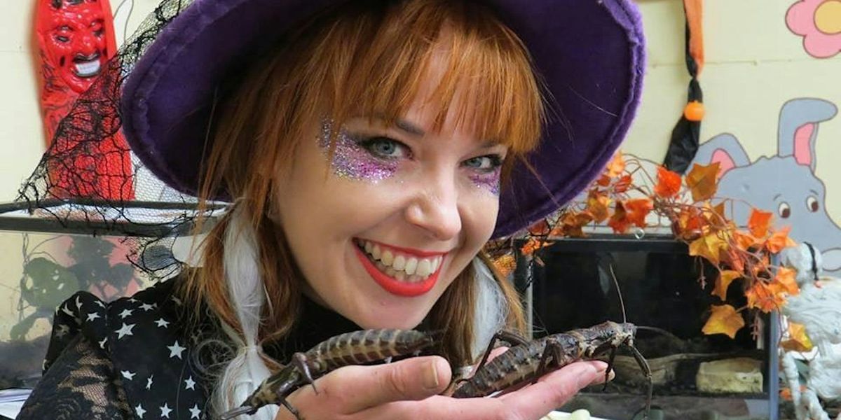 Halloween Half Term - Creature Teachers Zoology Workshop with Real Animals!