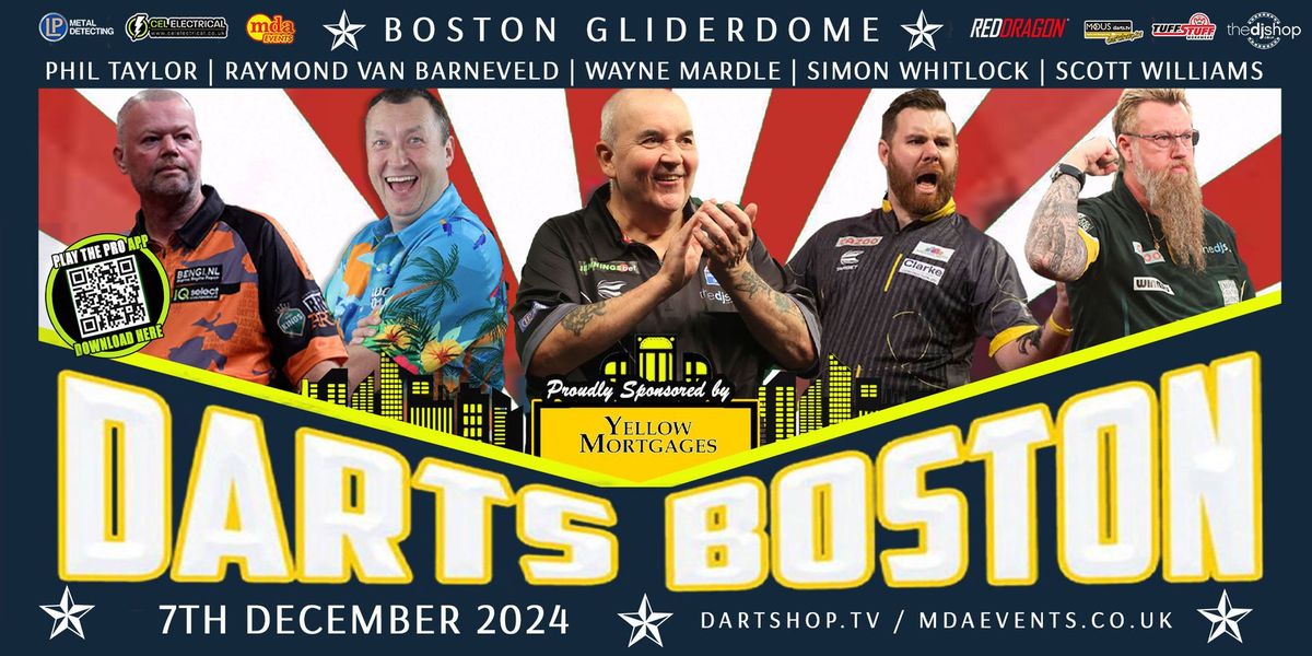 Boston - A night at the darts 2024