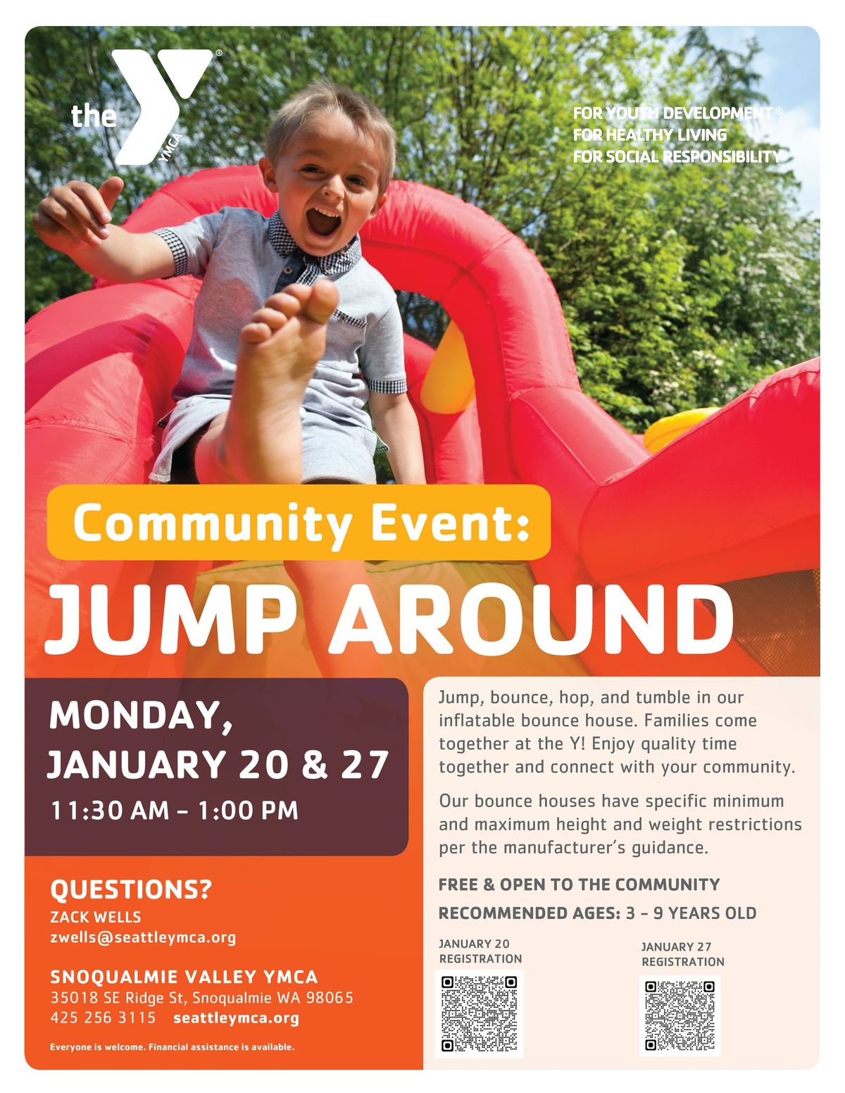 COMMUNITY EVENT: JUMP AROUND