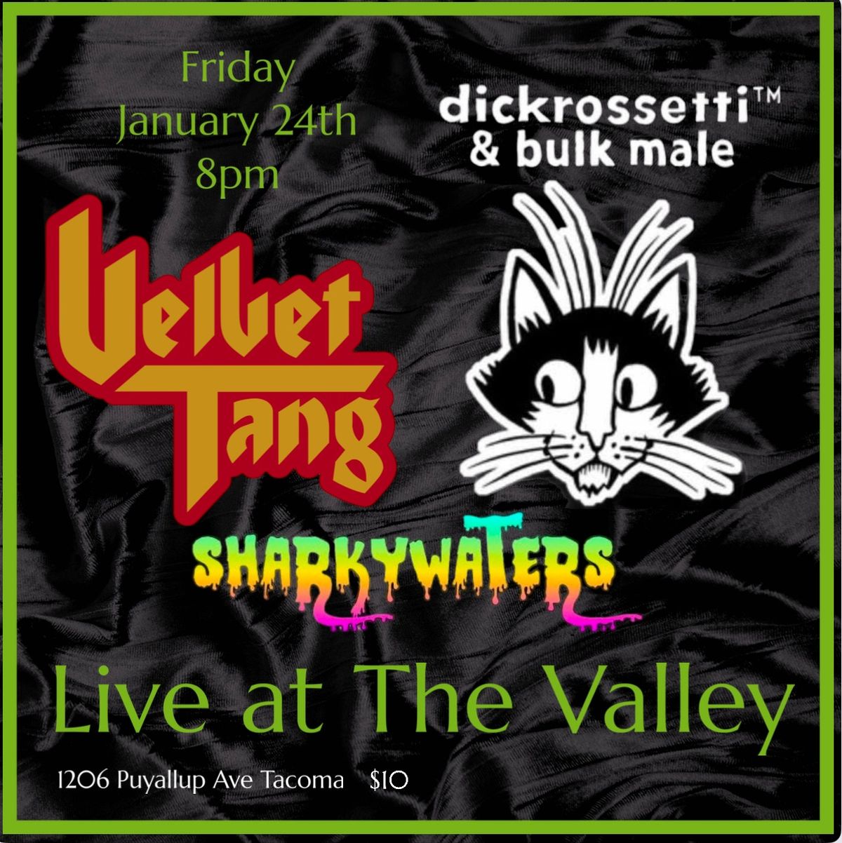 Velvet Tang \/ Dick Rossetti & Bulk Male \/ Sharky Waters