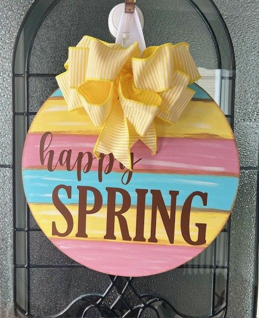 Handmade from the Heart Spring Door Hanger Workshop