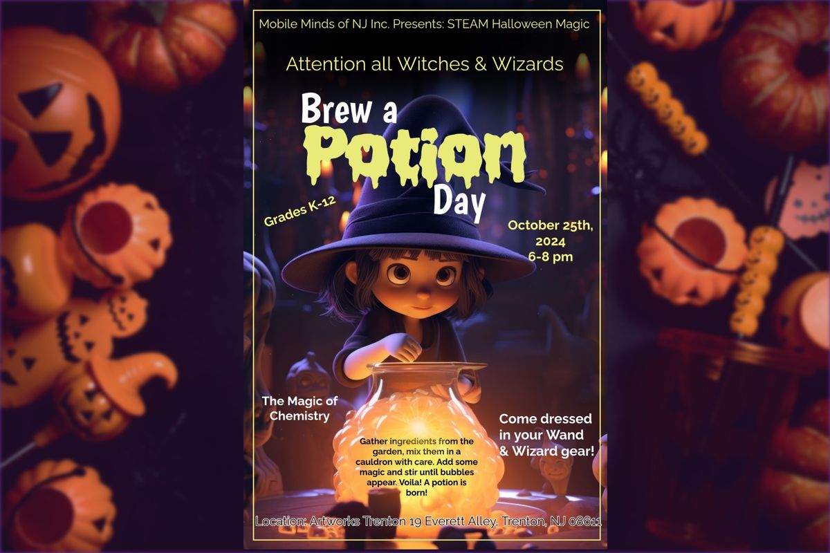 Brew a Potion Day (K-12 Grade Science Workshop)