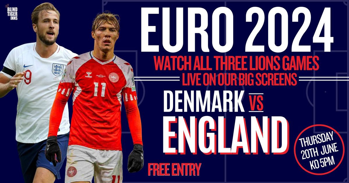 England v Denmark \u2013 Euro 2024 