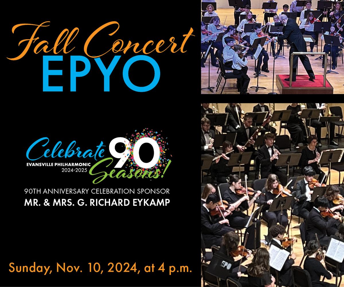 Evansville Philharmonic Youth Orchestra Fall Concert