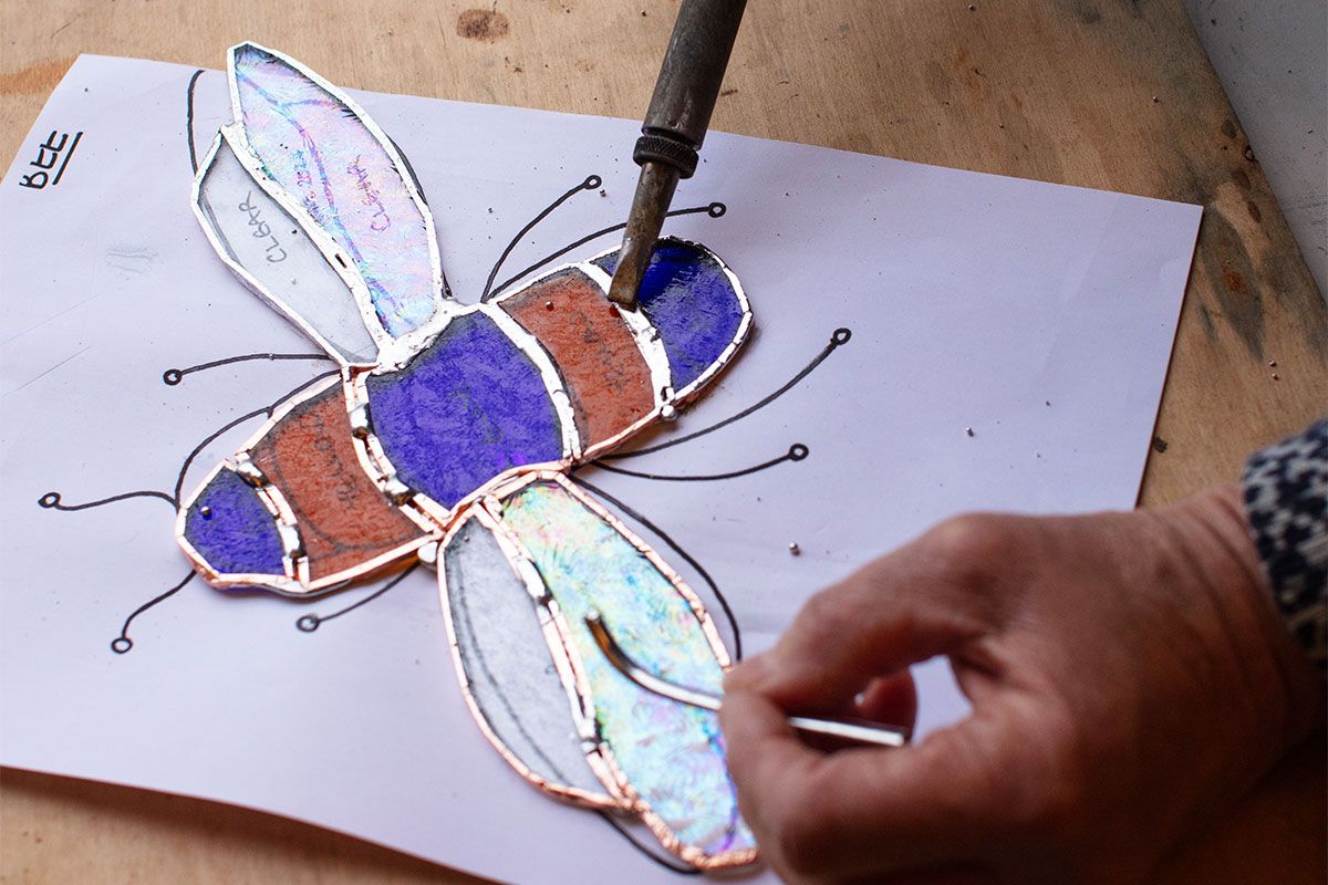 Copper Foil Stained Glass Workshop with Sarah Davis (One-Day)